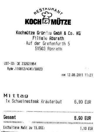 lfem Hffner Kochmtze Restaurant